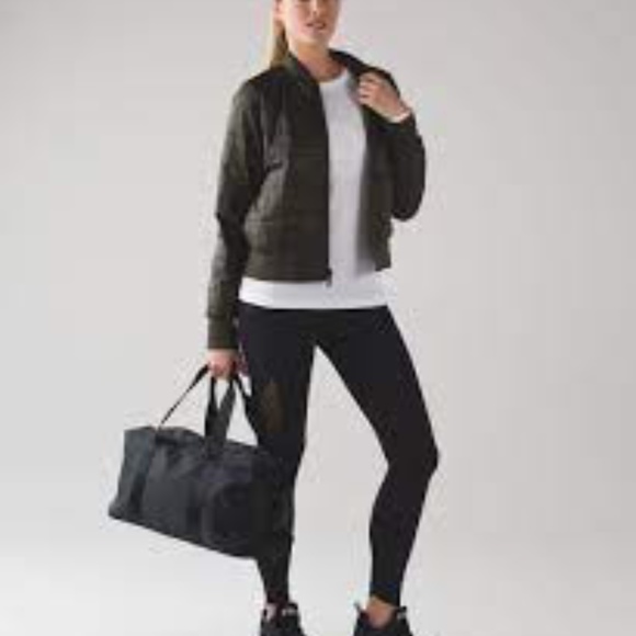 lululemon athletica Olive Bomber Jacket - Picture 3 of 12